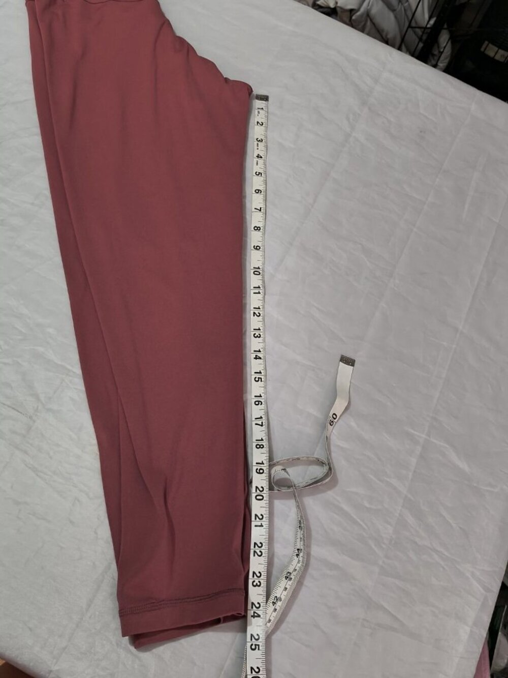 Offline By Aerie Crossover Real Me 7/8 High Rise Size Large Red Leggings - Picture 12 of 13
